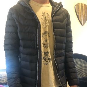 Abercrombie black Jacket (NEW with tags).